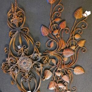 Iron wall decor